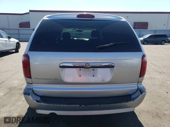 2007 Chrysler Town & Country LWB LX with VIN 2A4GP44R17R245782, listed as a Copart auction lot 72064294 with 160,386 mi miles and Salvage Title. Bid and sale history available at carsss.com. Image 6.