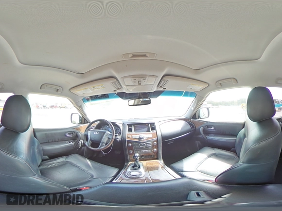 2017 Infiniti QX80 with VIN JN8AZ2NF8H9644229, listed as a Copart auction lot 50521545 with 141,122 mi miles and Salvage Title. Bid and sale history available at carsss.com. Image 13.