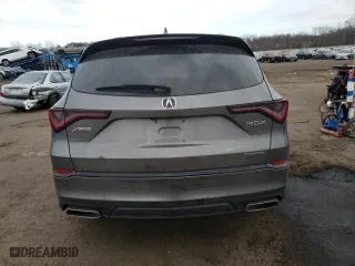 2024 Acura MDX w/A-Spec Package with VIN 5J8YE1H02RL016907, listed as a Copart auction lot 48898775 with 24,992 mi miles and Salvage Title. Bid and sale history available at carsss.com. Image 6.