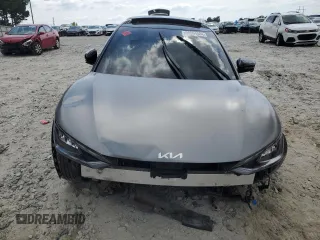 2023 Kia EV6 GT-Line with VIN KNDC44LA5P5117938, listed as a Copart auction lot 59591584 with 43,784 mi miles and Salvage Title. Bid and sale history available at carsss.com. Image 5.