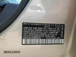 2014 Volkswagen Jetta TDI with VIN 3VWLL7AJ1EM250823, listed as a Copart auction lot 64051745 with 234,958 mi miles and Salvage title. Bid and sale history available at DreamBid. Image 12.