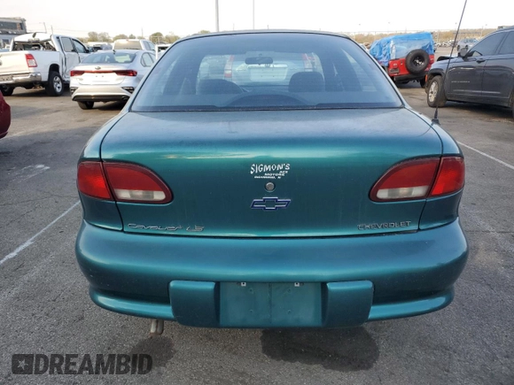 1998 Chevrolet Cavalier LS with VIN 1G1JF524XW7177258, listed as a Copart auction lot 77851644 with 68,379 mi miles and Salvage Title. Bid and sale history available at carsss.com. Image 6.