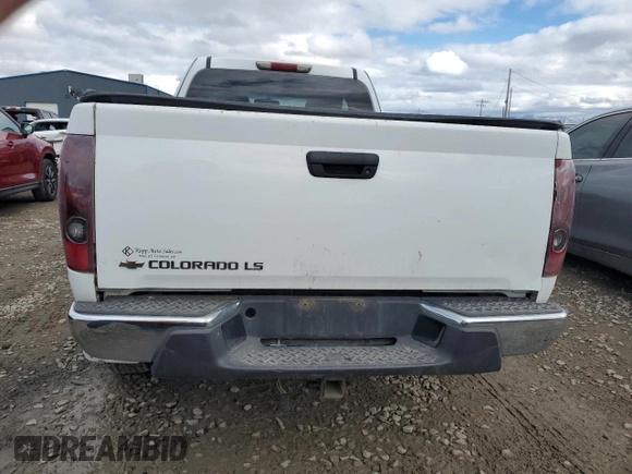 2004 Chevrolet Colorado LS Z71 with VIN 1GCDT196348191636, listed as a Copart auction lot 45903005 with 241,590 mi miles and Salvage Title. Bid and sale history available at carsss.com. Image 6.