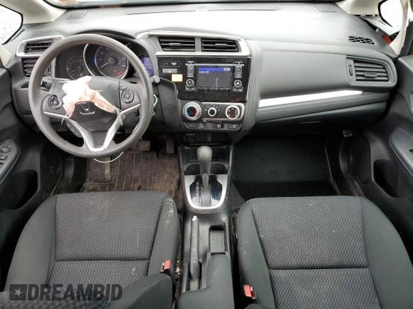 2018 Honda Fit LX with VIN 3HGGK5H43JM700138, listed as a Copart auction lot 52957555 with 55,309 mi miles and Salvage Title. Bid and sale history available at carsss.com. Image 8.