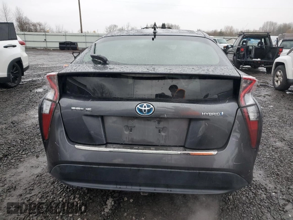 2016 Toyota Prius Two with VIN JTDKBRFU0G3505353, listed as a Copart auction lot 84619744 with 140,379 mi miles and Salvage Title. Bid and sale history available at DreamBid. Image 6.
