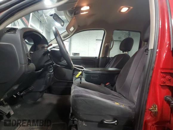 2005 Dodge 1500 SLT with VIN 1D7HU18D25J613961, listed as a Copart auction lot 53507555 with 163,110 mi miles and Salvage Title. Bid and sale history available at carsss.com. Image 7.
