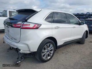 2019 Ford Edge Titanium with VIN 2FMPK3K93KBB11919, listed as a IAAI auction lot 41613148 with 61,053 mi miles. Bid and sale history available at carsss.com. Image 4.