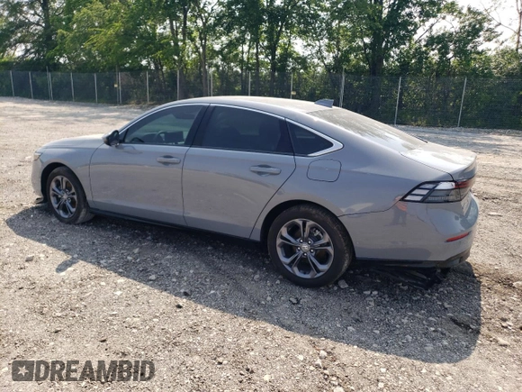 2024 Honda Accord EX-L with VIN 1HGCY2F68RA017005, listed as a Copart auction lot 59007135 with 6,696 mi miles and Salvage title. Bid and sale history available at DreamBid. Image 2.
