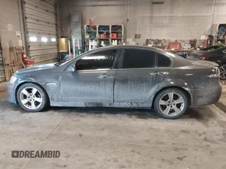 2008 Pontiac G8 GT with VIN 6G2EC57Y38L127980, listed as a IAAI auction lot 41626173 with 193,873 mi miles. Bid and sale history available at carsss.com. Image 14.