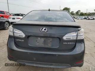 2010 Lexus HS 250h with VIN JTHBB1BA9A2022260, listed as a Copart auction lot 65062564 with 186,267 mi miles and Clean Title. Bid and sale history available at DreamBid. Image 6.