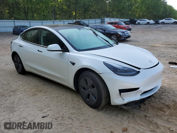 2023 Tesla Model 3 z VIN 5YJ3E1EA9PF656845, wystawiony jako Copart lot #53199405 z przebiegiem Nie podano mil oraz Szkoda całkowita • Salvage title. Historia ofert i sprzedaży dostępna na DreamBid. Obrazek 4.