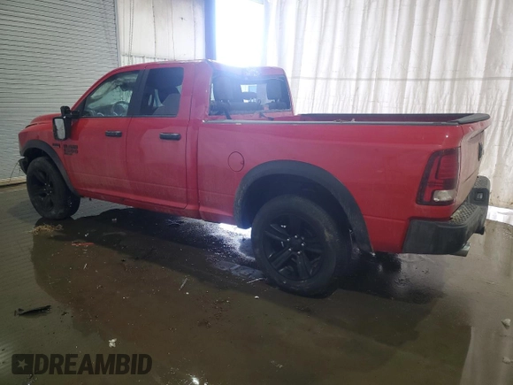 2021 Ram 1500 Classic Warlock with VIN 1C6RR7GT9MS510130, listed as a Copart auction lot 88355055 with 33,415 mi miles and Salvage Title. Bid and sale history available at carsss.com. Image 2.