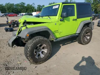 2013 Jeep Wrangler Sport with VIN 1C4AJWAG9DL522002, listed as a Copart auction lot 59408175 with 96,463 mi miles and Salvage title. Bid and sale history available at DreamBid. Image 1.