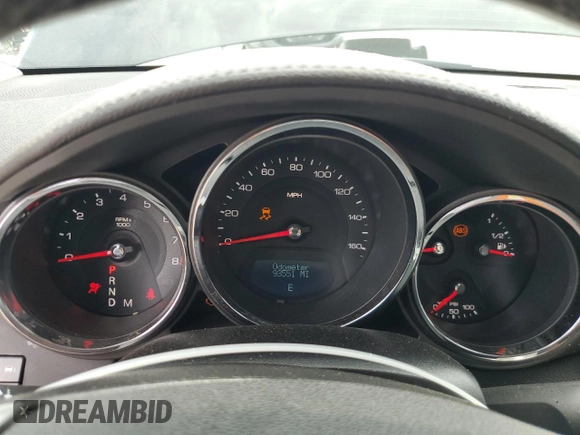 2012 Cadillac CTS with VIN 1G6DC5E56C0129152, listed as a Copart auction lot 55173295 with 93,551 mi miles and Salvage title. Bid and sale history available at DreamBid. Image 9.