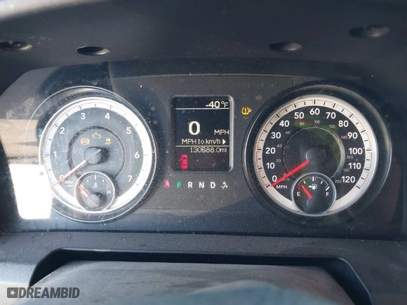 2014 Ram 1500 Express with VIN 1C6RR6KT6ES237134, listed as a IAAI auction lot 41017438 with 130,688 mi miles. Bid and sale history available at carsss.com. Image 7.
