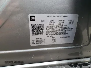 2024 Buick Encore GX Avenir with VIN KL4AMGSL8RB051119, listed as a Copart auction lot 85080594 with 2,790 mi miles and Salvage title. Bid and sale history available at DreamBid. Image 13.