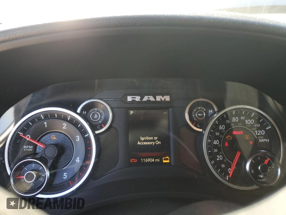 2020 Ram 2500 Tradesman with VIN 3C6UR5CL0LG178492, listed as a Copart auction lot 45873405 with 116,904 mi miles and Salvage Title. Bid and sale history available at carsss.com. Image 9.