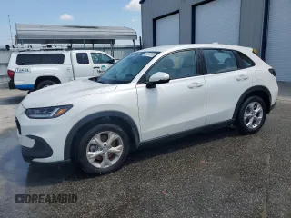 2025 Honda HR-V LX z VIN 3CZRZ2H38SM734550, wystawiony jako Copart lot #58759795 z przebiegiem 28 185 mil mil oraz Szkoda całkowita • Salvage title. Historia ofert i sprzedaży dostępna na DreamBid. Obrazek 1.