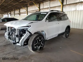 2023 Honda Passport Elite with VIN 5FNYF8H06PB032502, listed as a Copart auction lot 75814814 with 13,070 mi miles and Salvage Title. Bid and sale history available at carsss.com. Image 1.