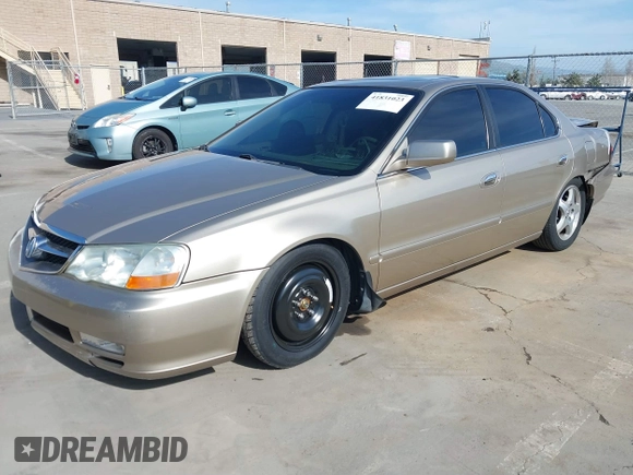 2003 Acura TL with VIN 19UUA56623A056206, listed as a IAAI auction lot 41831023 with 133,515 mi miles. Bid and sale history available at carsss.com. Image 19.