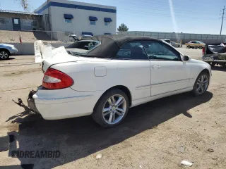 2006 Mercedes-Benz CLK 350 with VIN WDBTK56G16T071755, listed as a Copart auction lot 52052555 with 29,443 mi miles and Salvage Title. Bid and sale history available at DreamBid. Image 3.