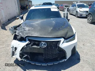 2023 Lexus IS 350 F Sport with VIN JTHGZ1B26P5071160, listed as a IAAI auction lot 42513194 with 43,539 mi miles and . Bid and sale history available at DreamBid. Image 12.