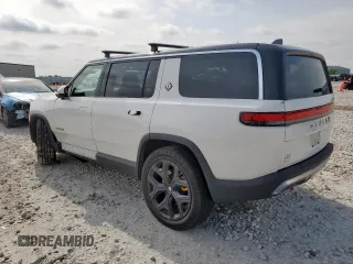 2023 Rivian R1S Adventure z VIN 7PDSGABA4PN026056, wystawiony jako Copart lot #56892495 z przebiegiem Nie podano mil oraz Szkoda całkowita • Salvage title. Historia ofert i sprzedaży dostępna na DreamBid. Obrazek 2.