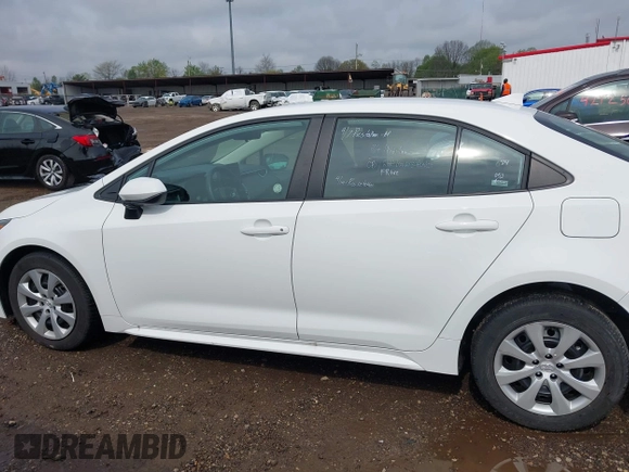 2024 Toyota Corolla LE with VIN 5YFB4MDE4RP128125, listed as a IAAI auction lot 42124073 with 27,446 mi miles and . Bid and sale history available at carsss.com. Image 15.