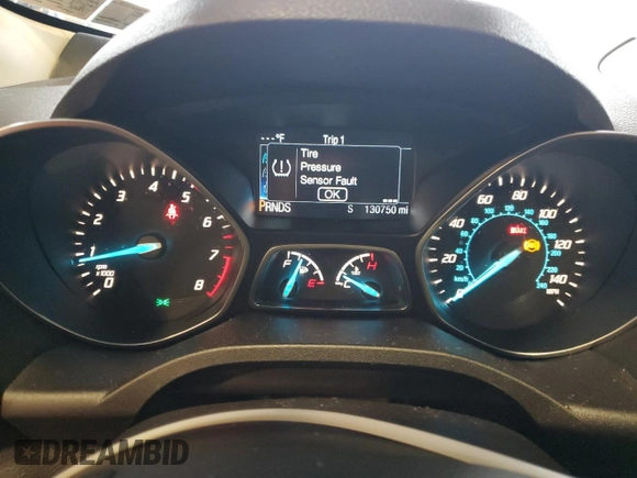 2016 Ford Escape SE z VIN 1FMCU9GX9GUB94017, wystawiony jako Copart lot #58201725 z przebiegiem 130 750 mil mil oraz Szkoda całkowita • Salvage title. Historia ofert i sprzedaży dostępna na DreamBid. Obrazek 9.