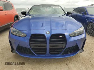 2024 BMW M4 with VIN WBS53AZ05RCR23617, listed as a Copart auction lot 75870724 with 2,836 mi miles and Non Repairable. Bid and sale history available at carsss.com. Image 5.
