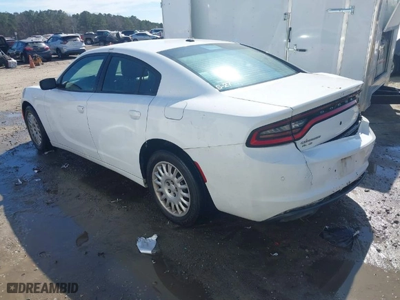 2019 Dodge Charger Police with VIN 2C3CDXKTXKH749683, listed as a IAAI auction lot 40898921 with NaN miles. Bid and sale history available at carsss.com. Image 3.