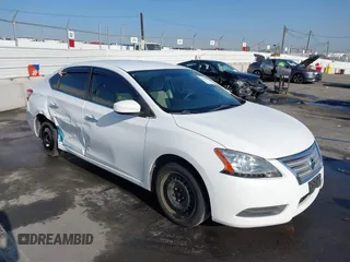 2015 Nissan Sentra SR with VIN 3N1AB7AP1FY341184, listed as a IAAI auction lot 41998906 with 113,340 mi miles and . Bid and sale history available at DreamBid. Image 1.