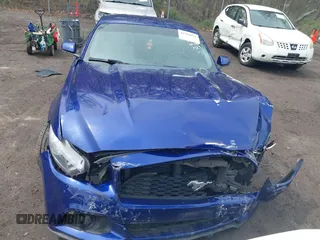 2015 Ford Mustang EcoBoost with VIN 1FA6P8TH9F5317329, listed as a IAAI auction lot 41966041 with 61,357 mi miles and . Bid and sale history available at carsss.com. Image 12.