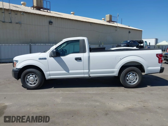 2018 Ford F-150 XL with VIN 1FTMF1CB1JKC01852, listed as a IAAI auction lot 42449112 with 99,105 mi miles and . Bid and sale history available at DreamBid. Image 14.