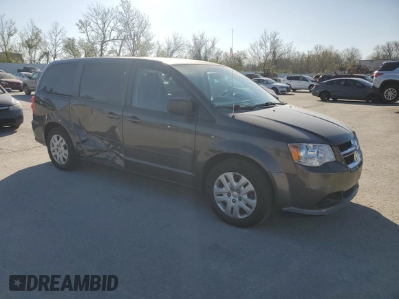 2017 Dodge Grand Caravan SE z VIN 2C4RDGBG0HR731222, wystawiony jako Copart lot #52638415 z przebiegiem 75 427 mil mil oraz Szkoda całkowita • Salvage title. Historia ofert i sprzedaży dostępna na DreamBid. Obrazek 4.