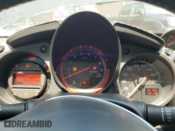 2016 Nissan 370Z with VIN JN1AZ4EH6GM936789, listed as a Copart auction lot 61375874 with 65,169 mi miles and Salvage Title. Bid and sale history available at carsss.com. Image 9.