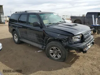 2001 Toyota 4Runner SR5 with VIN JT3HN86R710346075, listed as a Copart auction lot 47098505 with 333,289 mi miles and Salvage Title. Bid and sale history available at carsss.com. Image 4.