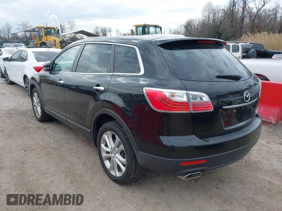 2012 Mazda CX-9 Grand Touring with VIN JM3TB3DV2C0335030, listed as a IAAI auction lot 41909217 with 126,714 mi miles. Bid and sale history available at carsss.com. Image 3.