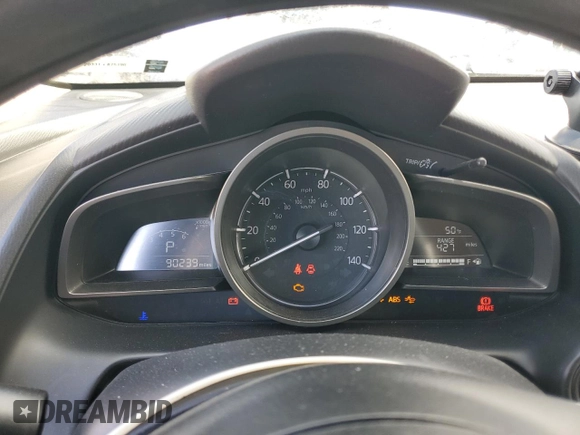2018 Mazda CX-3 Sport with VIN JM1DKFB78J0310746, listed as a Copart auction lot 49868905 with 90,239 mi miles and Salvage Title. Bid and sale history available at DreamBid. Image 9.