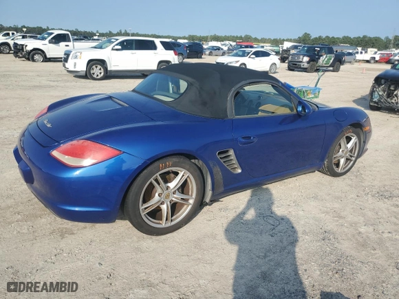 2011 Porsche Boxster with VIN WP0CA2A80BU710179, listed as a Copart auction lot 79343154 with 0 mi miles and Salvage Title. Bid and sale history available at carsss.com. Image 3.