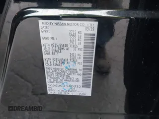 2020 Nissan Pathfinder SL z VIN 5N1DR2CM7LC580332, wystawiony jako IAAI lot #41878349 z przebiegiem 88 441 mil mil oraz . Historia ofert i sprzedaży dostępna na DreamBid. Obrazek 9.