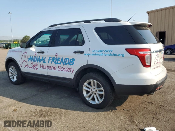 2015 Ford Explorer with VIN 1FM5K8B8XFGA45007, listed as a Copart auction lot 59837085 with 82,353 mi miles and Salvage title. Bid and sale history available at DreamBid. Image 2.