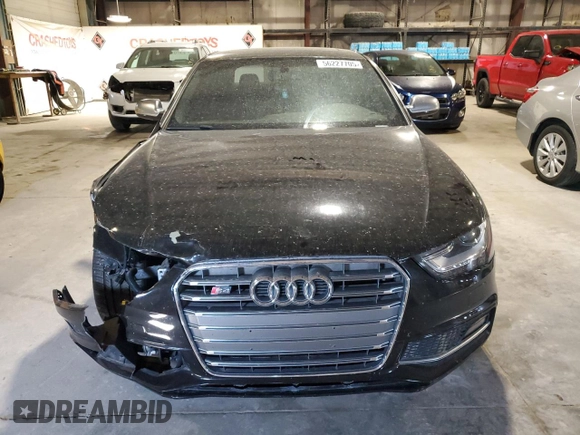 2014 Audi S4 Premium Plus z VIN WAUBGAFL9EA017499, wystawiony jako Copart lot #56227705 z przebiegiem 100 439 mil mil oraz Szkoda całkowita • Salvage title. Historia ofert i sprzedaży dostępna na DreamBid. Obrazek 5.
