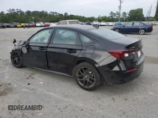 2025 Honda Civic Sport z VIN 2HGFE2F50SH568680, wystawiony jako Copart lot #54126165 z przebiegiem Nie podano mil oraz Szkoda całkowita • Salvage title. Historia ofert i sprzedaży dostępna na DreamBid. Obrazek 2.