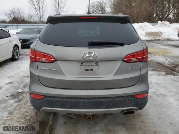 2013 Hyundai Santa Fe GL with VIN 5XYZT3LB9DG023273, listed as a Copart auction lot 45894415 with 213,916 mi miles and Clean Title. Bid and sale history available at carsss.com. Image 6.