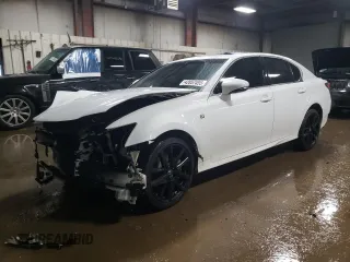 2016 Lexus GS 350 with VIN JTHCZ1BL7GA004288, listed as a Copart auction lot 42857455 with 89,905 mi miles and Salvage Title. Bid and sale history available at carsss.com. Image 1.