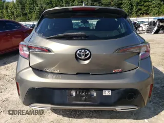 2019 Toyota Corolla Hatchback SE with VIN JTNK4RBE6K3051638, listed as a Copart auction lot 71595324 with 44,976 mi miles and Salvage Title. Bid and sale history available at carsss.com. Image 6.