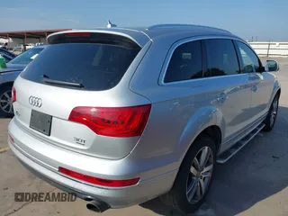 2014 Audi Q7 Premium Plus with VIN WA1LGAFE8ED007158, listed as a IAAI auction lot 42212664 with 120,934 mi miles and . Bid and sale history available at DreamBid. Image 4.