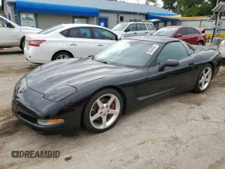2004 Chevrolet Corvette with VIN 1G1YY22G345126176, listed as a Copart auction lot 58344684 with 0 mi miles and Salvage Title. Bid and sale history available at carsss.com. Image 1.