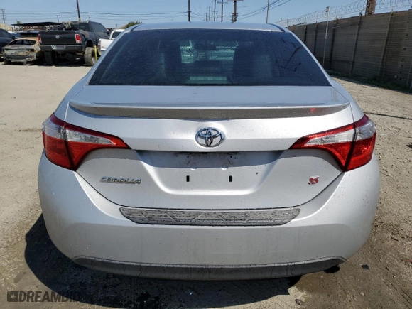 2016 Toyota Corolla L with VIN 2T1BURHE9GC704683, listed as a Copart auction lot 51956485 with 122,673 mi miles and Salvage Title. Bid and sale history available at carsss.com. Image 6.
